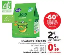 Hyper U Hero Solo snacks offre