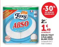 Hyper U Foxy Essuie-tout offre