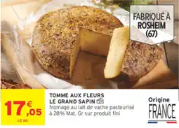 Intermarché Contact LE GRAND SAPIN TOMME AUX FLEURS offre