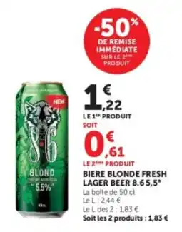 Hyper U 8.6 BLOND offre
