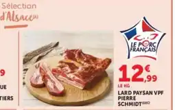 Hyper U PIERRE SCHMIDT LARD PAYSAN VPF offre