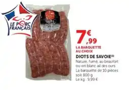 Hyper U Diots de Savoie offre