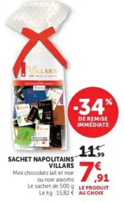 Hyper U VILLARS Sachet napolitains offre