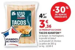 Hyper U KARATOK TACOS offre