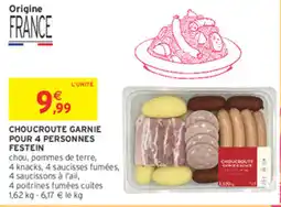 Intermarché Contact FESTEIN Choucroute garnie offre