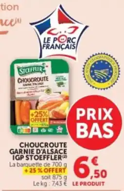 Hyper U STOEFFLER CHOUCRUTE offre