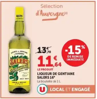 SALERS Liqueur de gentiane