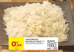 Intermarché Contact CHOUCRUTE NOUVELLE CRUE offre