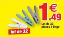 Bazarland pinces à linge offre