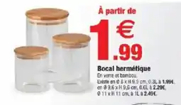 Bazarland Bocal hermétique offre