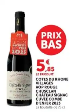 Hyper U Château Signac offre