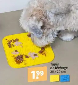 Wibra Tapis de léchage offre