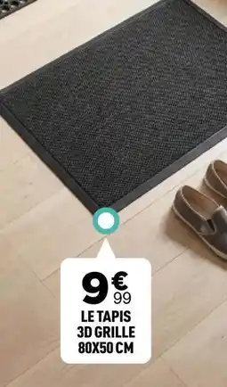 Centrakor Le tapis 3d grille offre