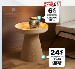 Centrakor Atmosphera - la lampe raja offre