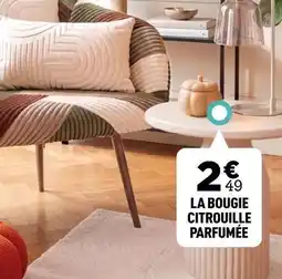 Centrakor La bougie citrouille parfumée offre