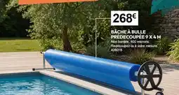 Irrijardin Bâche à bulle prédécoupée 9 x 4 m offre