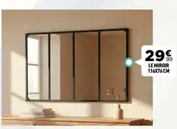 Centrakor Le miroir 116x76 cm offre