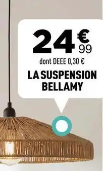 Centrakor La suspension bellamy offre