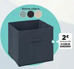 Centrakor Le cube de rangement offre