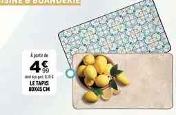 Centrakor Le tapis offre