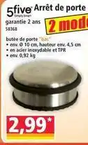 Norma 5five - arret de porte offre