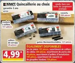 Norma Kraft - quincaillerie au choix offre