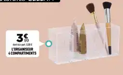Centrakor L'organiseur 4 compartiments offre