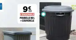 Centrakor Poubelle + couvercle offre