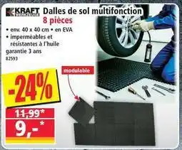 Norma Kraft - dalles de sol multifonction 8 pièces offre