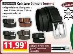 Norma Ceinture étirable homme offre