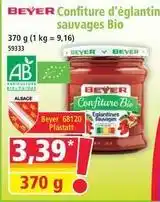 Norma Beyer - confiture d'eglantine sauvages bio offre