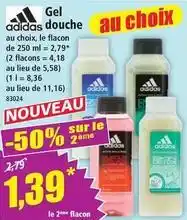 Norma Adidas - gel douche offre