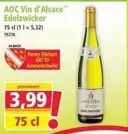 Norma Edelzwicker - aoc vin d'alsace offre