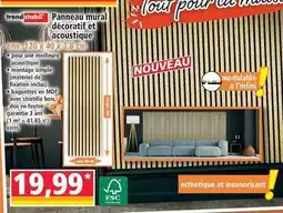 Norma Panneau mural décoraftif et açoustique offre