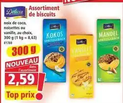 Norma Delicia - assortiment de biscuits offre