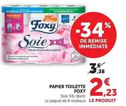 Hyper U Foxy - papier toilette offre