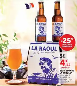 U Express La raoul - biere blonde offre