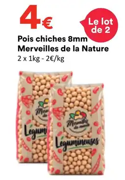 Hmarket Merveilles de la Nature Pois chiches 8mm offre