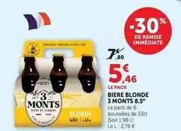 U Express 3 monts - biere blonde offre