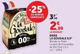 U Express La goudale - biere offre