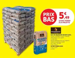 Hyper U Woodstock - sac de gracules de bois offre