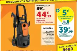 Hyper U Scholtès - nettoyeur haute pression offre