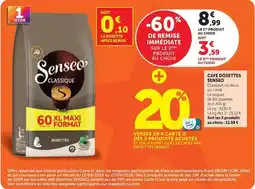 Hyper U Senseo - café dosettes offre
