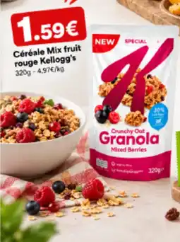 Hmarket Kellogg's Crunchy Oat Granola offre