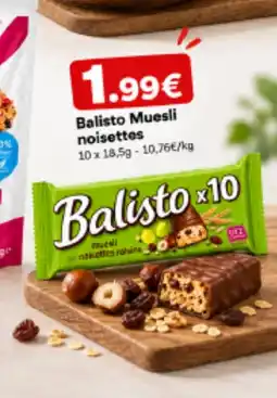 Hmarket Balisto Muesli noisettes offre