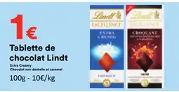 Hmarket Lindt Tablette de chocolat offre