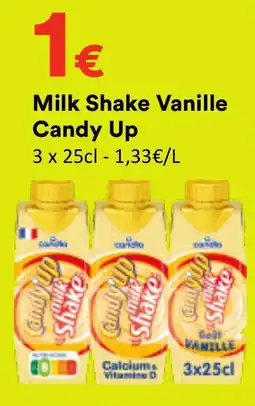 Hmarket Candy Up Milk Shake Vanille offre
