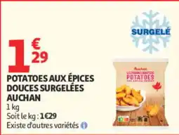 Auchan Auchan Potatoes aux épices douces offre
