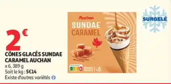 Auchan Sundae Caramel