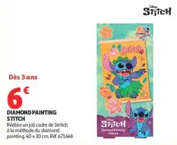 Auchan Stitch Diamond Painting offre